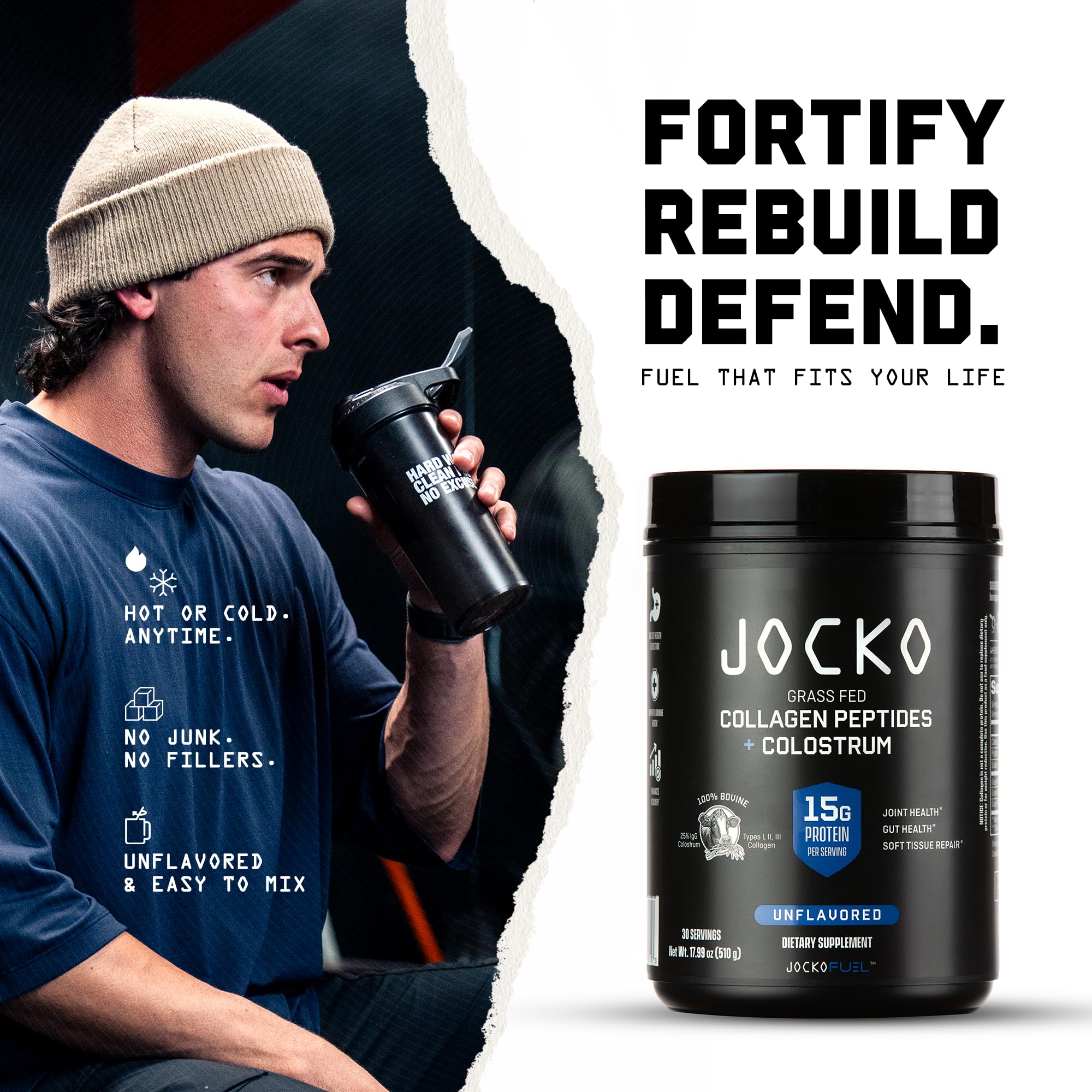 Jocko Fuel uso diario de recuperación para rutinas de entrenamiento.