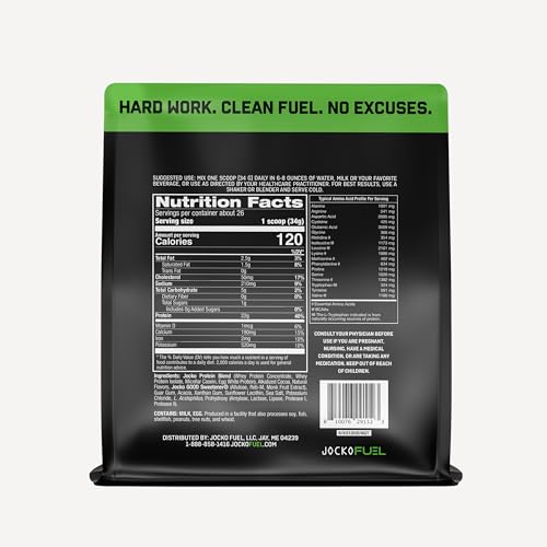 Jocko Fuel Proteína de suero Menta-Chocolate tras entrenamiento para recuperación suave.
