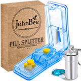 JohnBee cortador de pastillas con diseño en V para cortes precisos y consistentes.