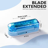 JohnBee cuchilla oculta con escudo de seguridad para evitar cortes accidentales.