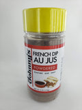 Johnny's Au Jus polvo en empaque de seis onzas, ideal para sándwiches franceses.
