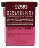Pack de 6 velas de soja Mrs. Meyer's Mum para casa.