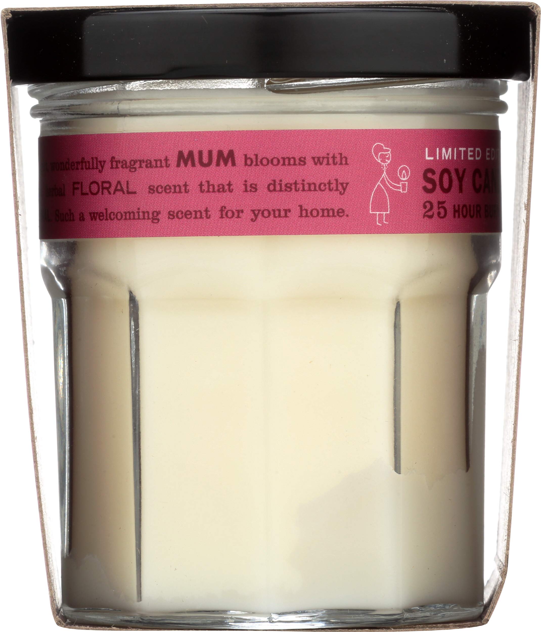 Cera vegetal natural de la vela Mum para uso diario.
