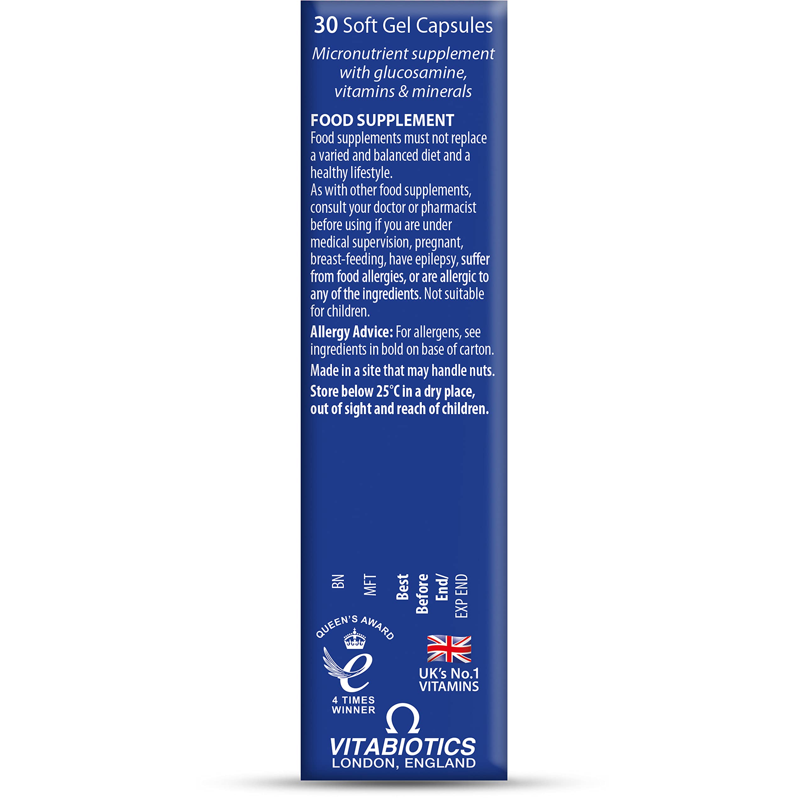 Jointace Omega-3: dosis diaria clara para planificación.