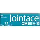Jointace Omega-3: ingredientes clave visibles en la etiqueta.