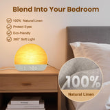 JONRRYIN despertador con control remoto para manejo cómodo desde la cama.