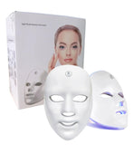 Jooley máscara facial de 7 colores ilumina la piel para un aspecto radiante.