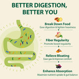 Etiqueta limpia de Jovianoy Detox con ingredientes vegetales