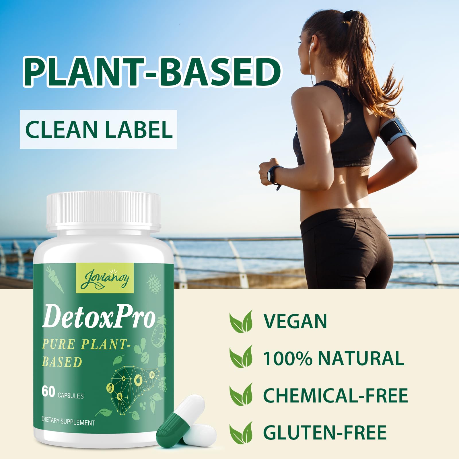 Jovianoy Detox potencia 1000mg para energía diaria