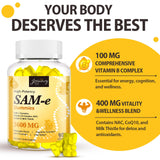 Jovianoy SAM-e Gummies, uso diario cómodo para estilo de vida activo.