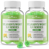 Gominolas Jovithea de hierba de San Juan 700 mg en frasco; promueven tranquilidad diaria.