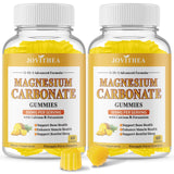 Gomitas de magnesio JOVITHEA en frasco para apoyo digestivo suave.