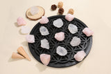 Jovivi cuarzo rosado natural para pulir piezas y crear cabujones únicos.