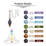 Jovivi peridoto pendulo cristal para renovación y energía positiva.