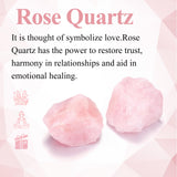 Jovivi cuarzo rosado crudo para joyería hecha a mano y artesanías.