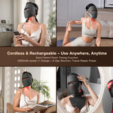 Mascarilla JOVS LED con control remoto, facilita la sesión de cuidado