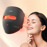 Mascarilla JOVS LED para uso doméstico, experiencia de cuidado facial