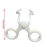 Jowxsx aplicador de lentes blanco, diseño ergonómico para manejo estable.