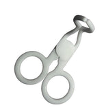 Aplicador de lentes Jowxsx blanco, frontal, inserciones más suaves.