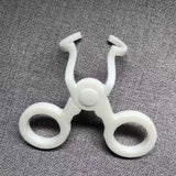 Aplicador de lentes Jowxsx blanco, fácil de limpiar y mantener higiene.