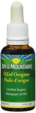Joy of the Mountains Aceite de Orégano, botella, suplemento diario posible.