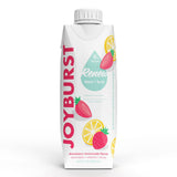 JOYBURST Agua con electrolitos sabor fresa-limón para hidratación post-entrenamiento