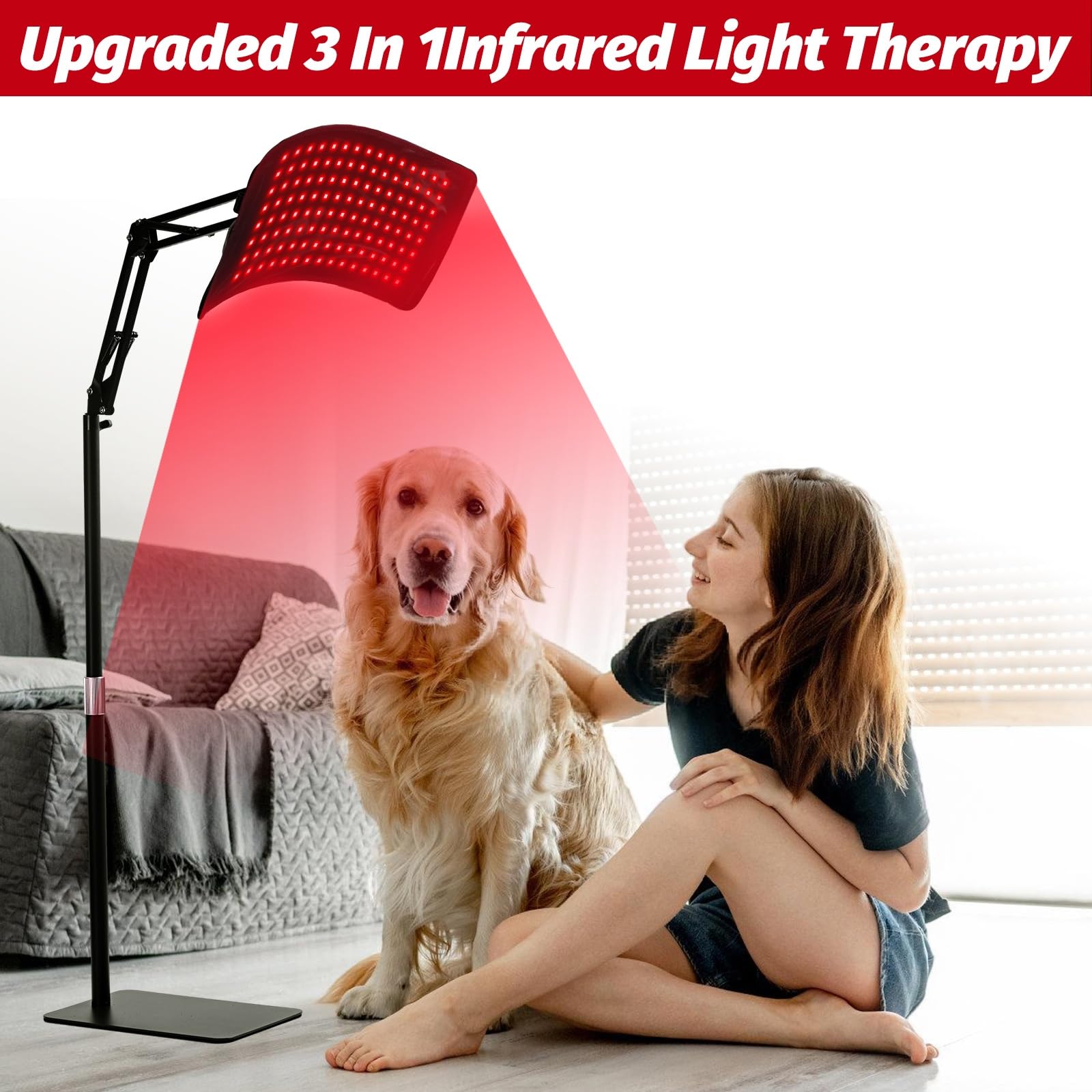 JoyJoint soporte ajustable, posiciona la luz sin manos.