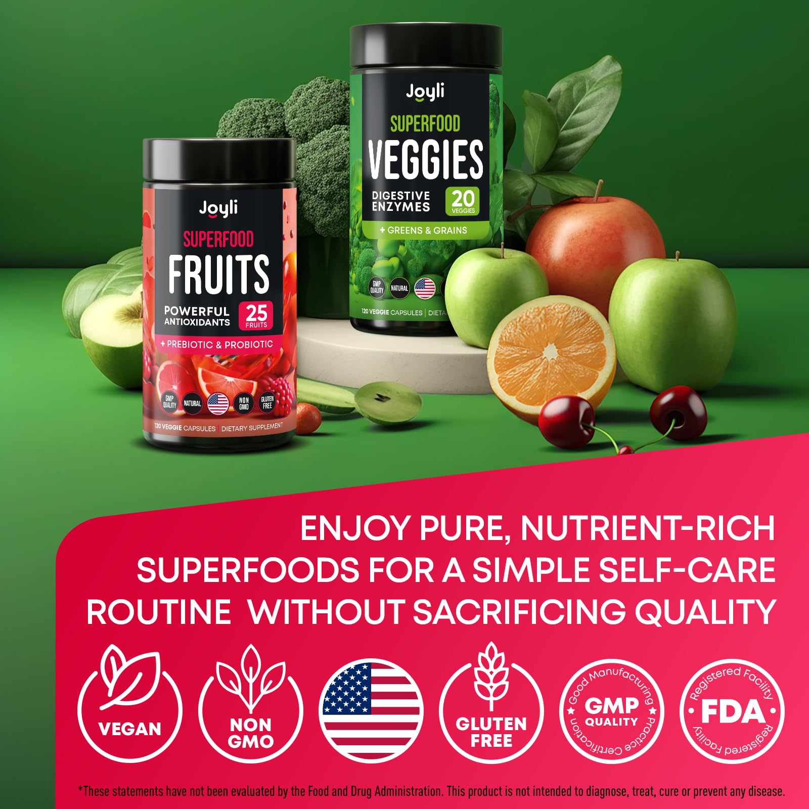 JOYLI Nutrition Antioxidantes para belleza y vitalidad.
