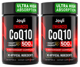 JOYLI Nutrition CoQ10 500mg - botella frontal para energía diaria
