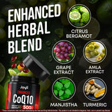 JOYLI Nutrition CoQ10 500mg - garantía de calidad y pureza en cada lote