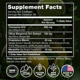 JOYLI Nutrition CoQ10 500mg - cápsulas blandas de alta absorción
