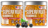 Joyli Nutrition dos-paquetes gomitas frutales para consumo diario