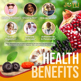 Joyli Nutrition gomitas sabores variados para energía y bienestar