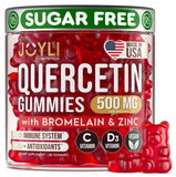 JOYLI Quercetin Gummies en botella para uso diario.