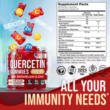 Textura suave de JOYLI Quercetin Gummies para consumo diario.