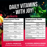 JOYLI Nutrition Mezcla rojos y verdes en cápsulas para apoyo nutricional.