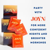 JOYN: empaque discreto y portátil para llevar en bolso o bolsillo.