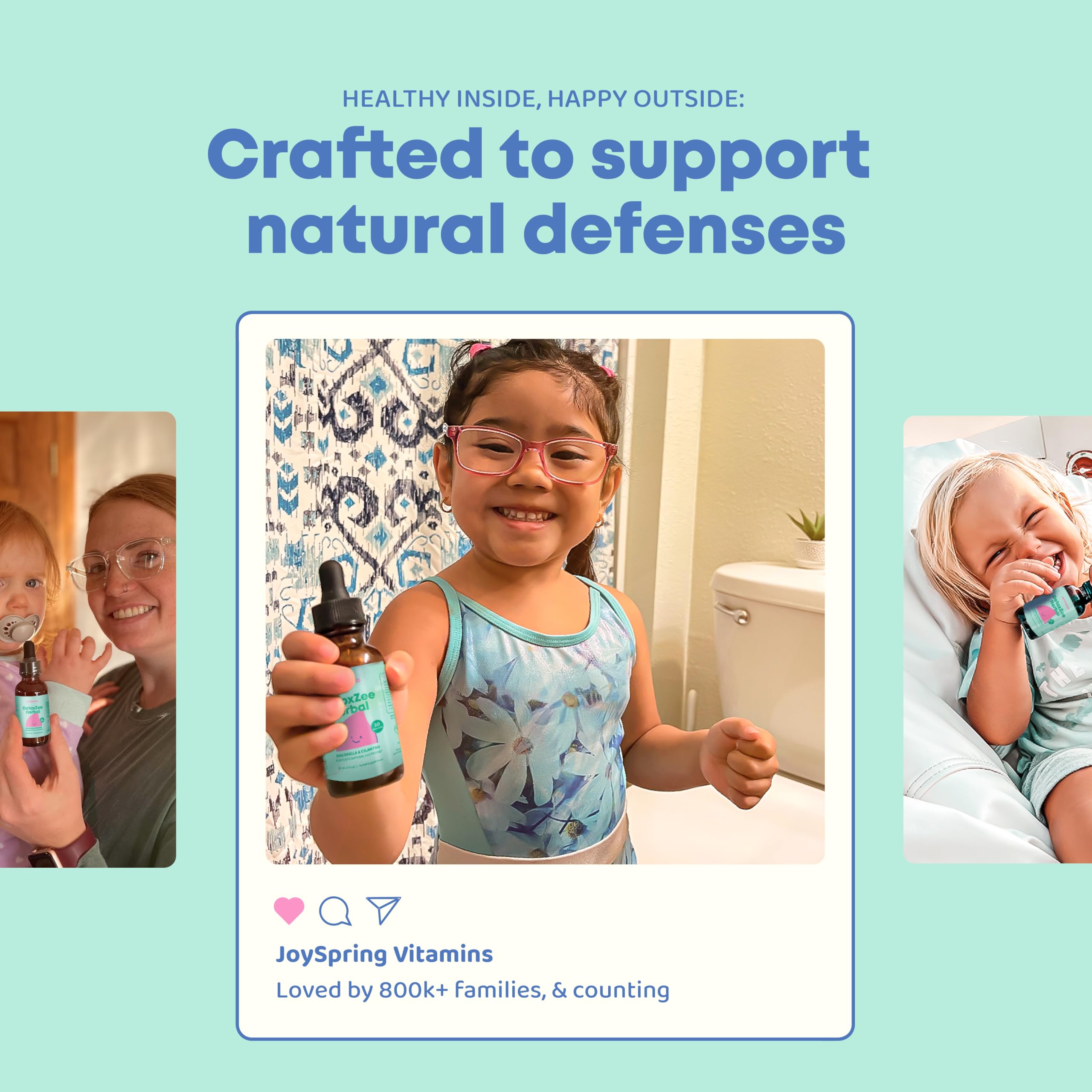 JoySpring Detox Niños gotas: dosis diaria fácil de usar