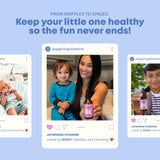 JoySpring hecho en Estados Unidos, vitamina C para niños con bayas de saúco y zinc.