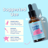 Frasco de zeolita en JoySpring LingoLeap B9 para apoyo nutricional diario