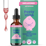 JoySpring Potty Wise: botella con dosis para uso diario suave.