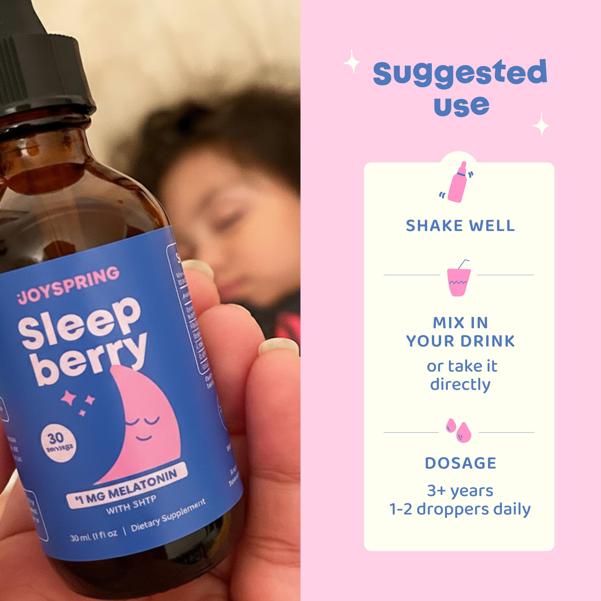 JoySpring Sabor natural para mejorar la hora de dormir