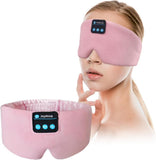 Joythink antifaz de seda con conectividad inalámbrica para dormir, comodidad suave y oscuridad total.