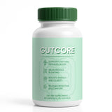 Jqewlg GutCore cápsulas vegetarianas para digestión suave y constante.