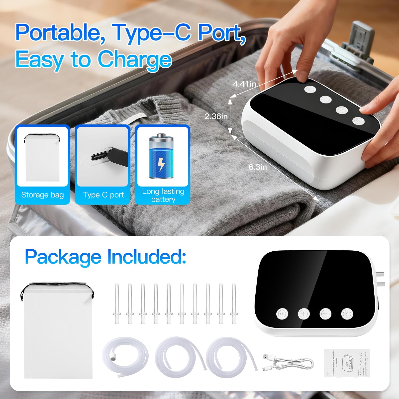 Jripae Diseño portátil para uso en casa o viaje