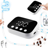 Jripae kit Enema eléctrico con pantalla LED para control preciso del flujo
