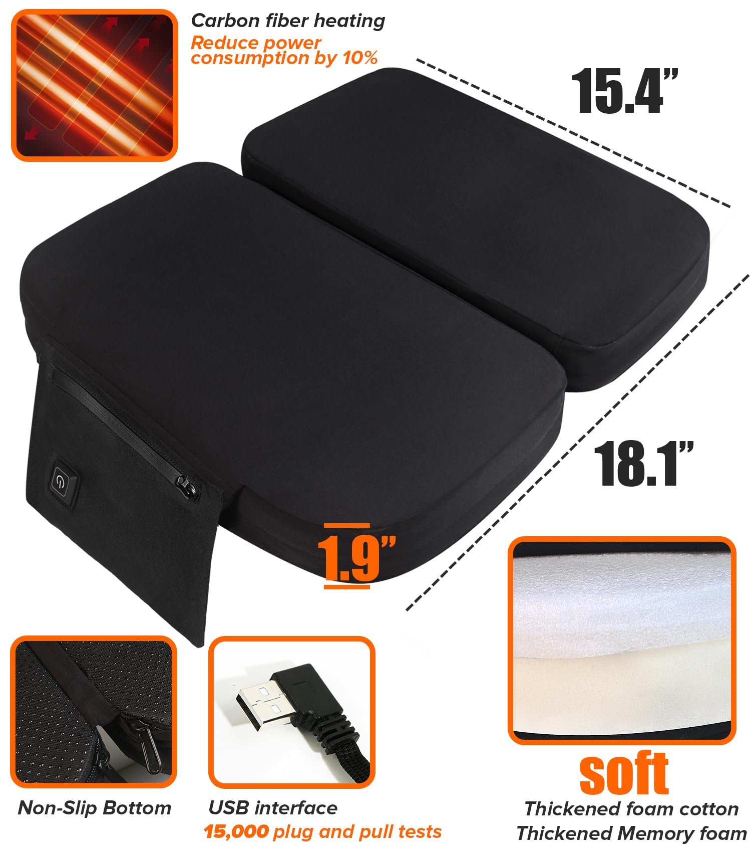 JS LifeStyle control de temperatura de tres niveles para ajuste cómodo.