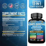 Corti-Soothe, frasco frontal, acceso rápido para calma diaria.