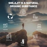 Juebingy Shilajit Capsulas: Ashwagandha raíz para equilibrio y resistencia.