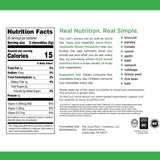 Envase abierto de Juice Plus+ Chews, ideal para compartir en casa o trabajo.